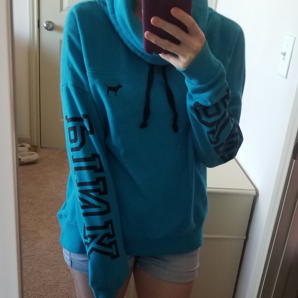 Victoria's Secret Folded Turtleneck Sweatshirt